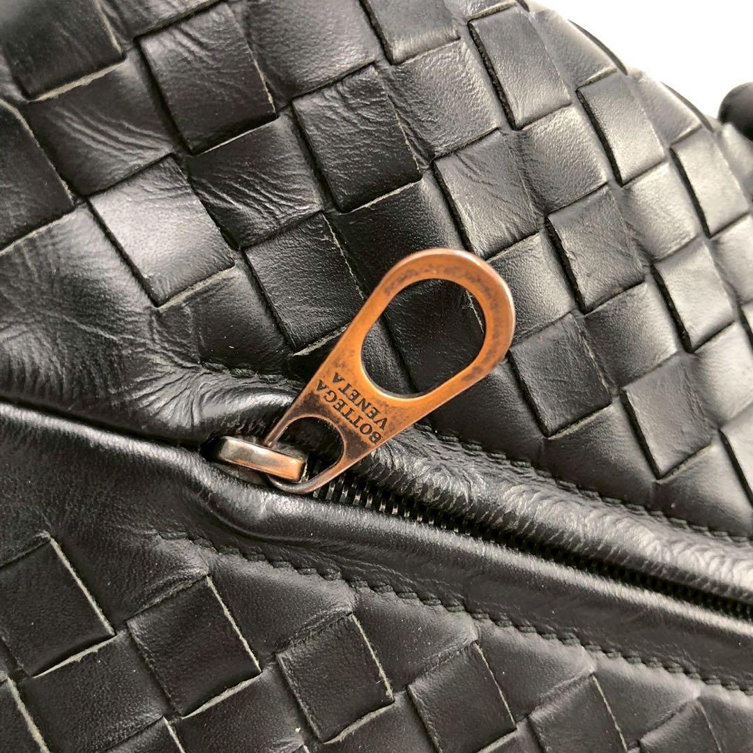 良品◎Bottega Veneta イントレチャート ビジネスバッグ