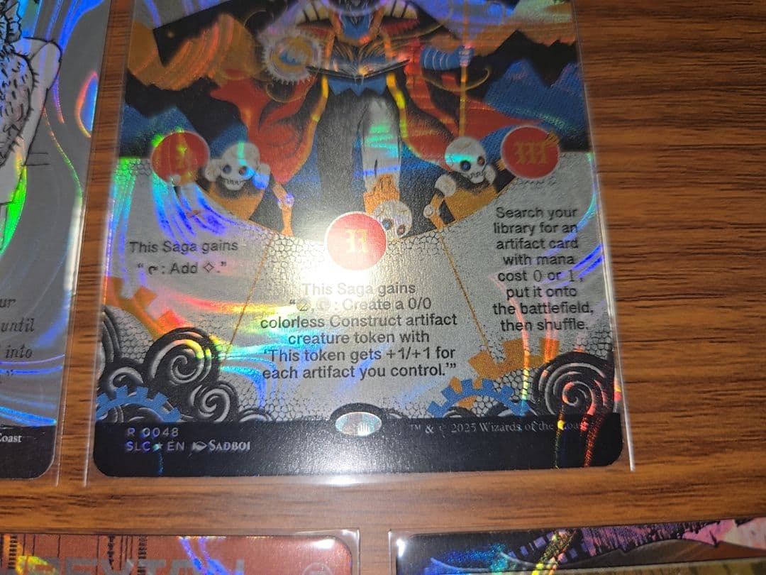 5枚セット【ハロー・Foil】ウルザの物語　ファイレクシアの供犠台　希少　限定品