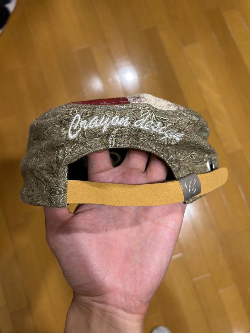 6crayon pillbox capVintage patch 即購入可