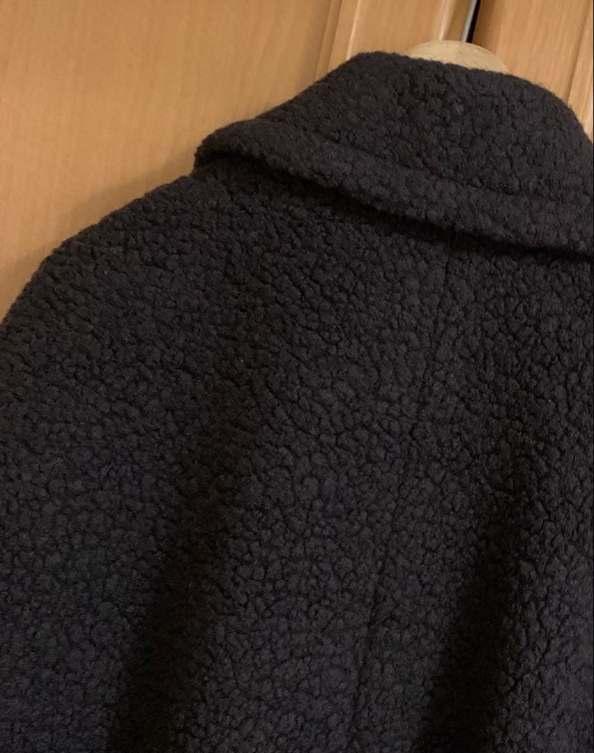 23区　テディベア　ボア　コート　大人ダークブラウン　サイズ44