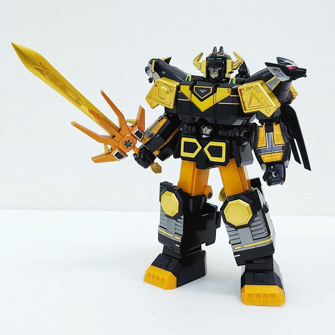 完成品 バンダイ SMP スーパーミニプラ ギンガマン ギンガイオー ブラック