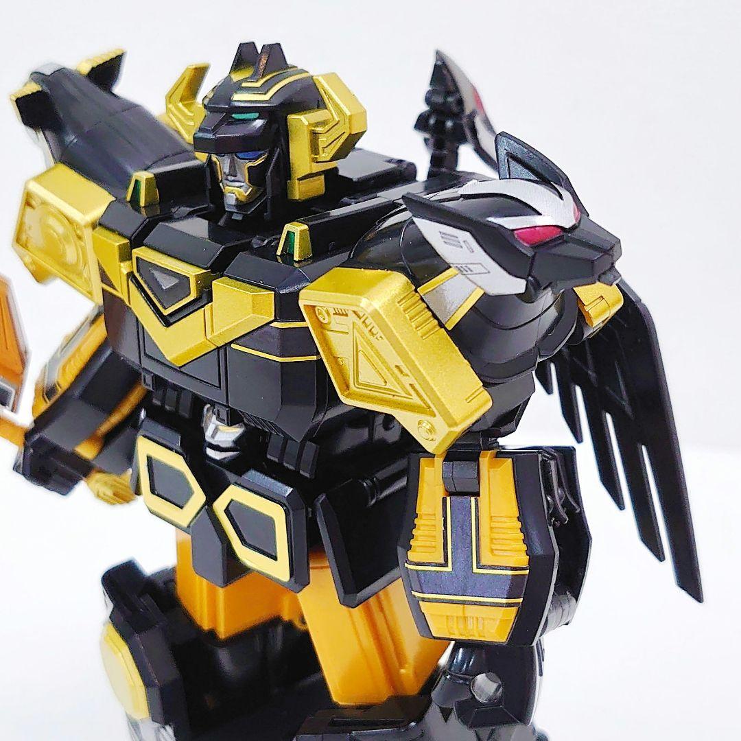 完成品 バンダイ SMP スーパーミニプラ ギンガマン ギンガイオー ブラック