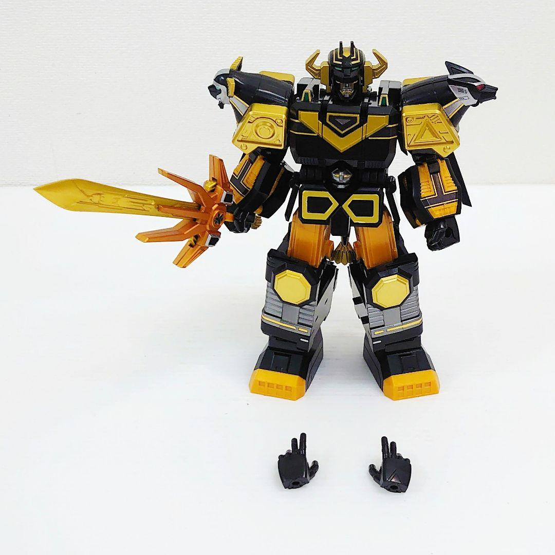 完成品 バンダイ SMP スーパーミニプラ ギンガマン ギンガイオー ブラック