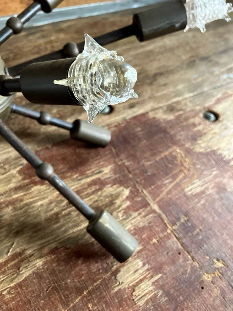 超レアヴィンテージスプートニクランプ16灯/50s1950年代ＵＳＡ