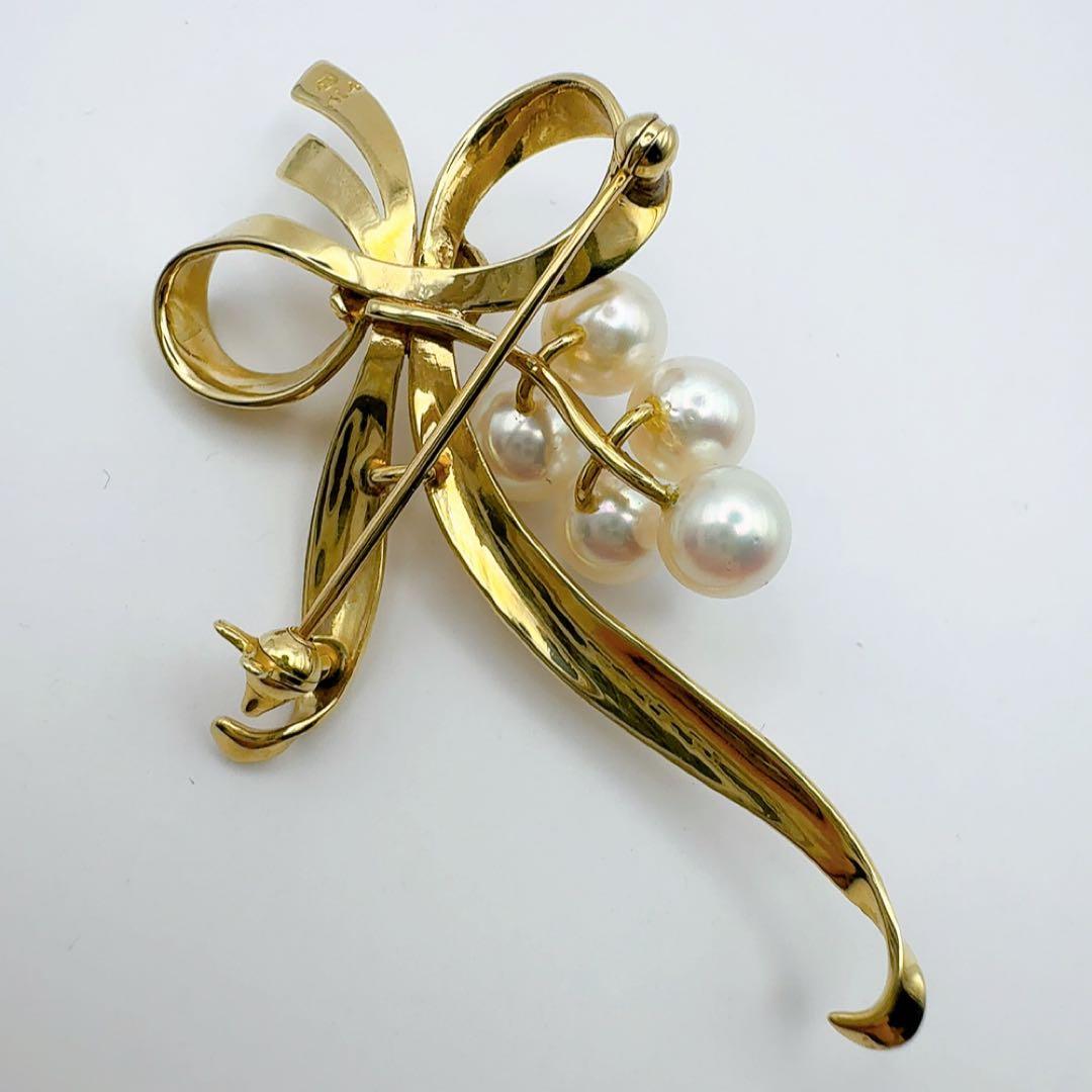 ○✨美品　MIKIMOTOミキモト ブローチK14