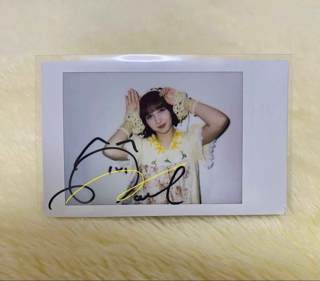 早瀬ノエル 直筆サイン入りチェキ (1/25まで値下げ中)