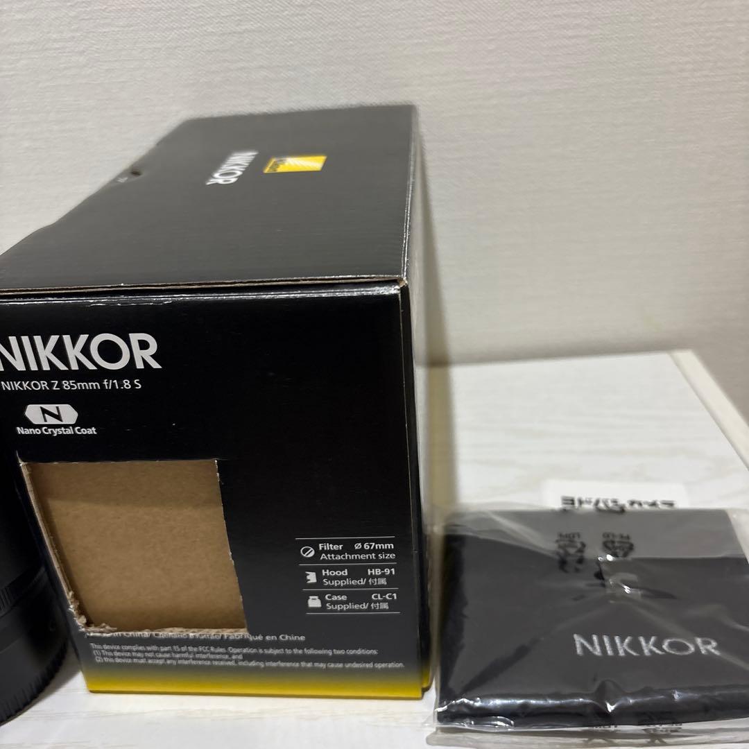 レンズ(単焦点) nikkor z 85mm f1.8 s