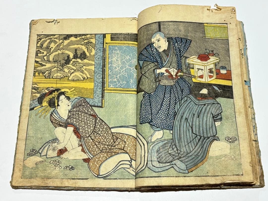 「幾夜物語 第五巻」歌川豊国画 1冊|艶本 春画 わじるし 浮世絵 和本 古典籍