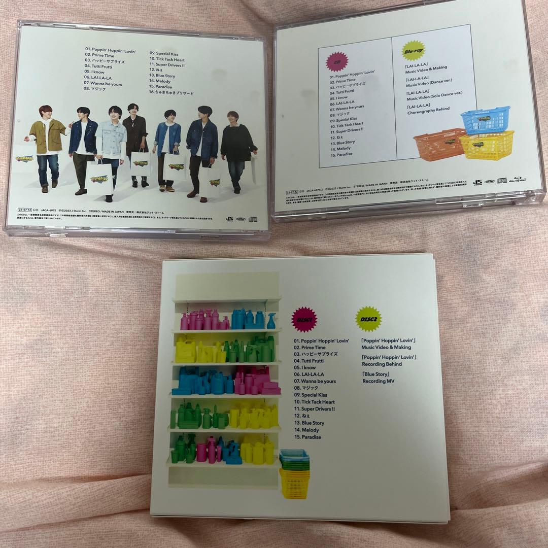 なにわ男子アルバム、シングル