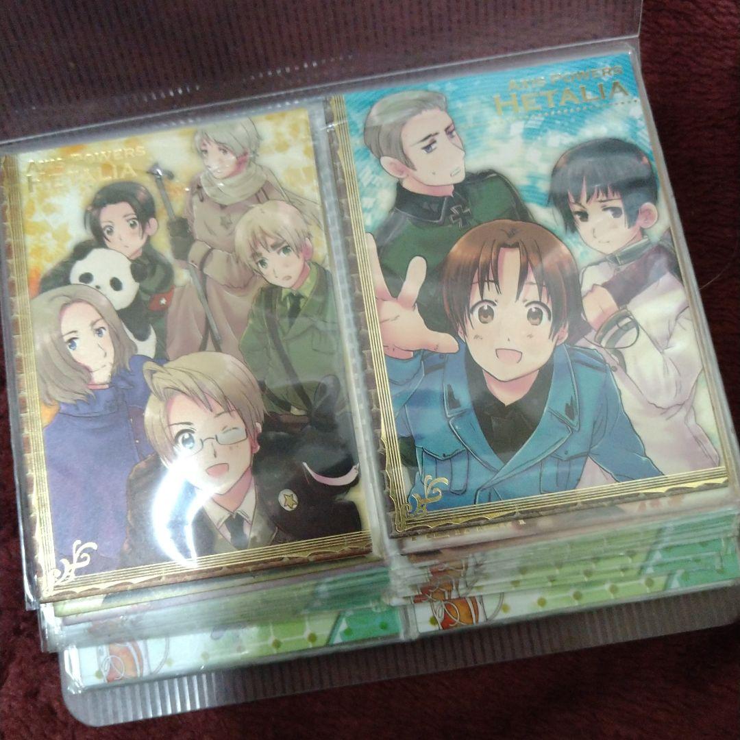 ヘタリア トレーディングカード トレカ 初版 フルコンプ+α
