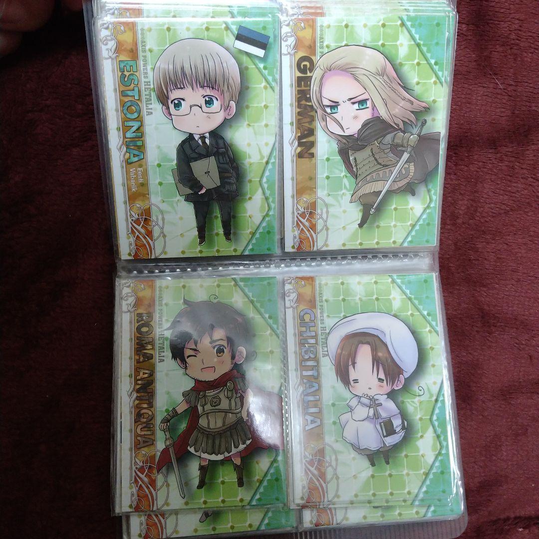 ヘタリア トレーディングカード トレカ 初版 フルコンプ+α