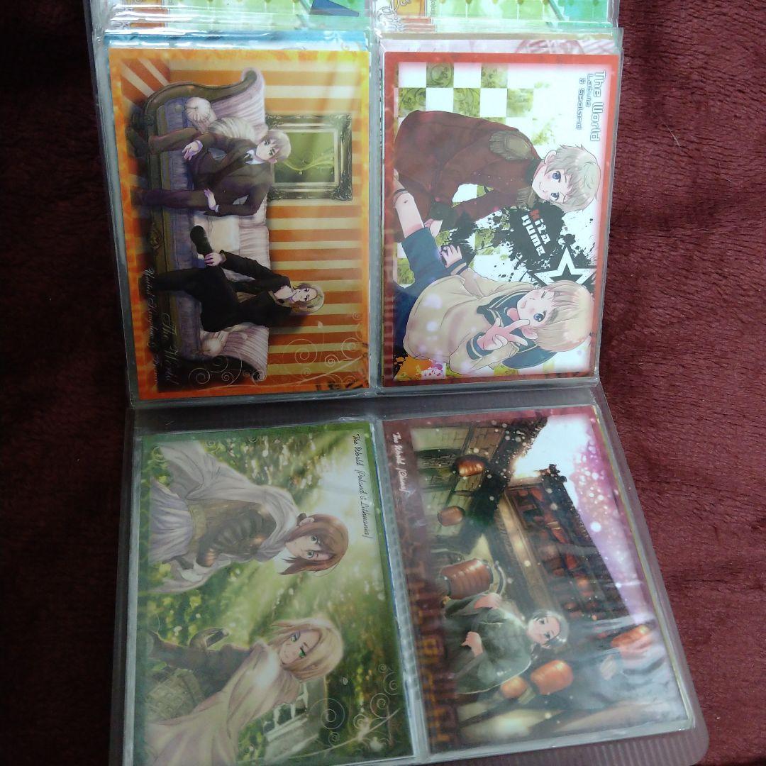 ヘタリア トレーディングカード トレカ 初版 フルコンプ+α