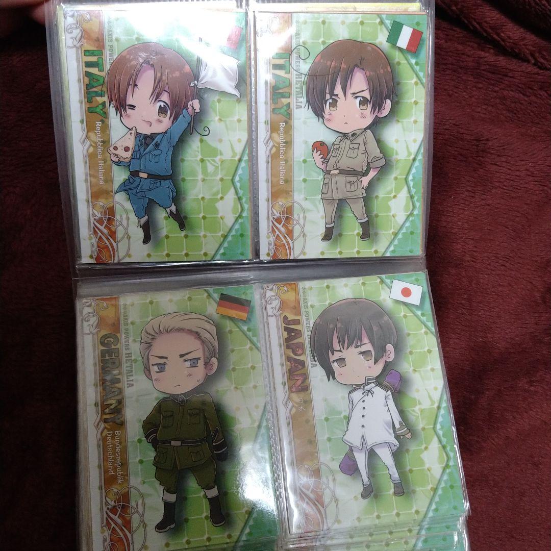 ヘタリア トレーディングカード トレカ 初版 フルコンプ+α