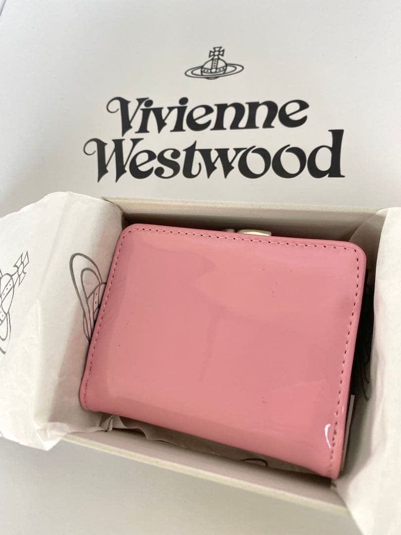 Vivienne Westwood ☀ヴィヴィアン 三つ折財布·ピンク