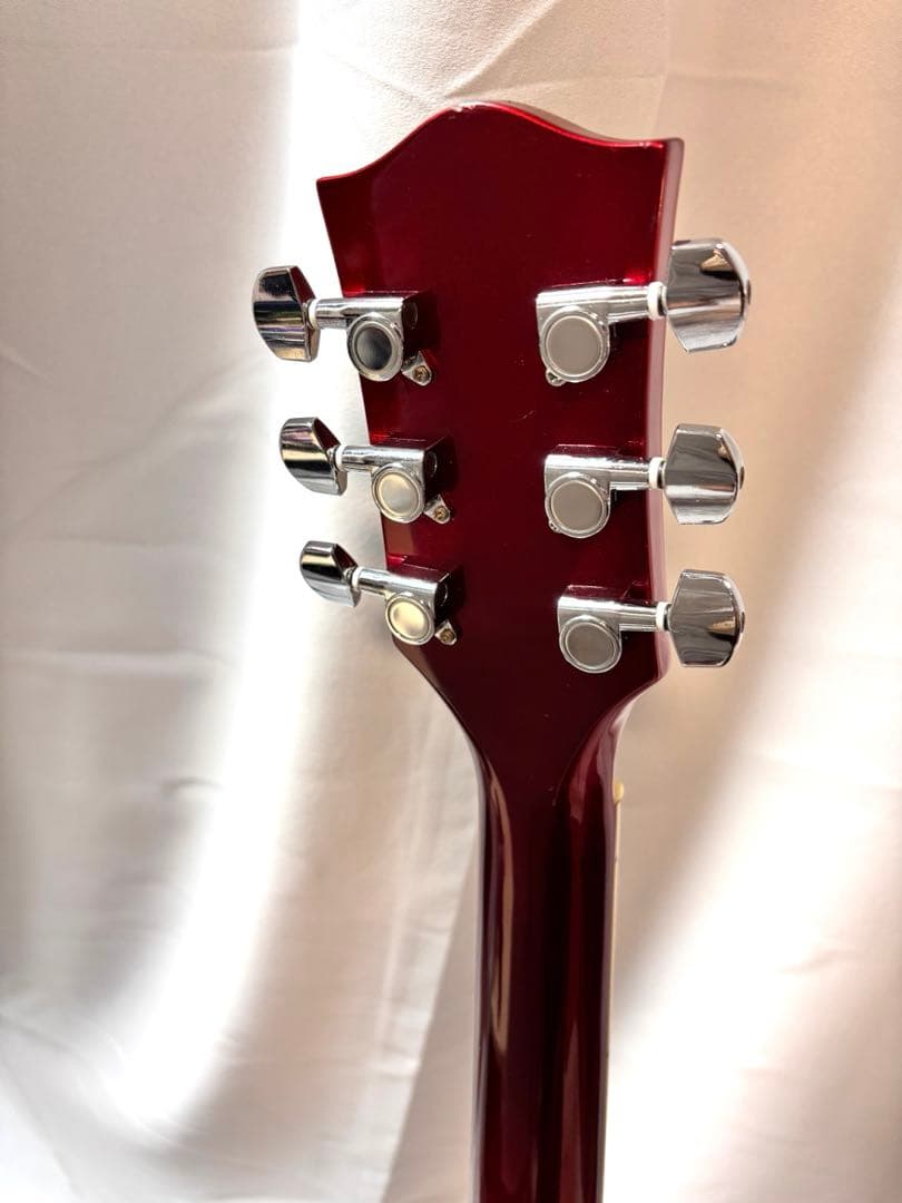 Prologue レスポールタイプ　エレキギター　レッド　ソフトケース付き