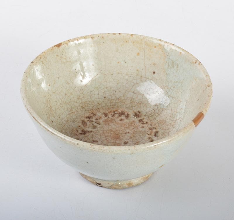 朝鮮美術　李朝　高麗白磁　鉢　碗　時代箱　M　R4265