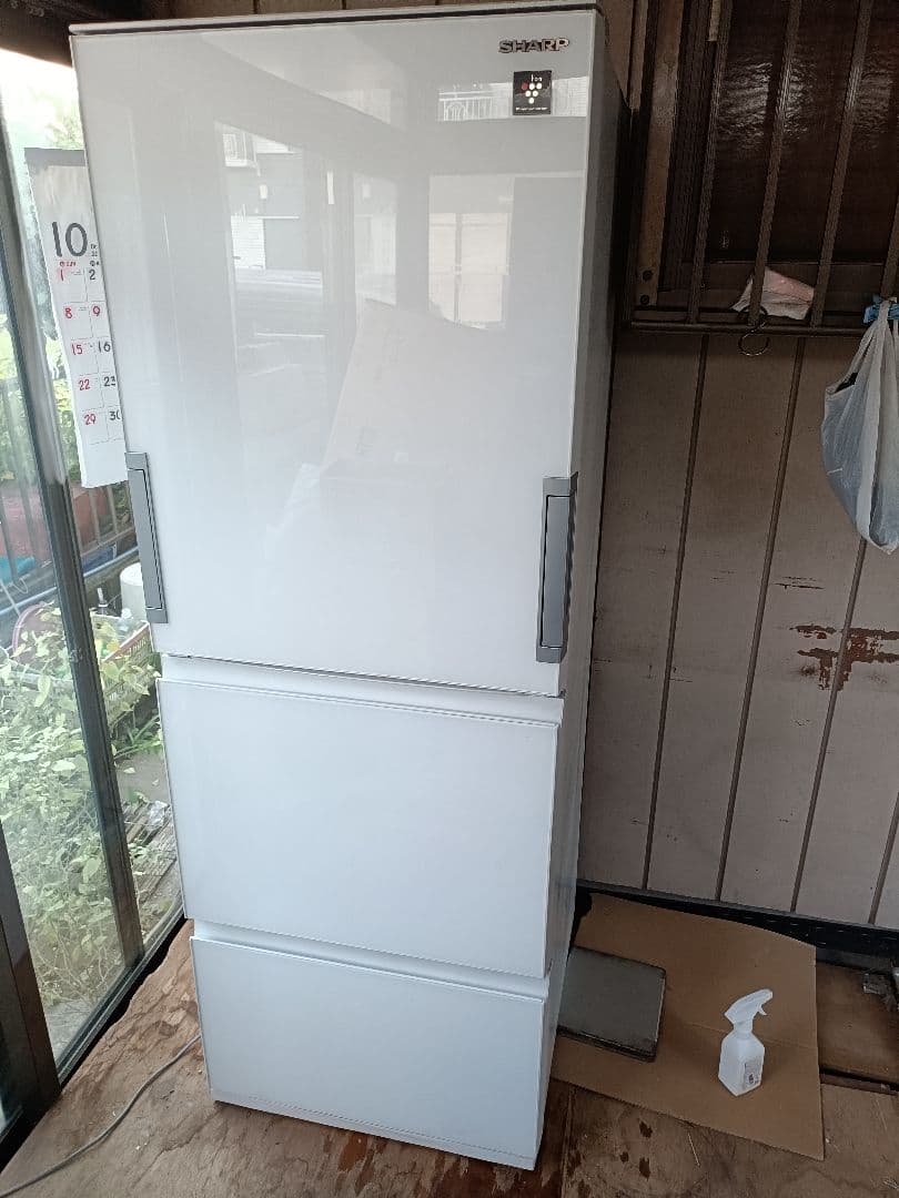 シャープ 冷蔵庫 SJ-GW35F-W 2020年年製 350L