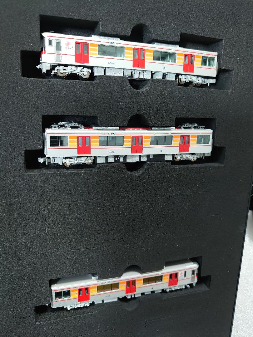 山陽電鉄 6000系 3両LED室内灯入 ポポンデッタ エネチャージ 山陽