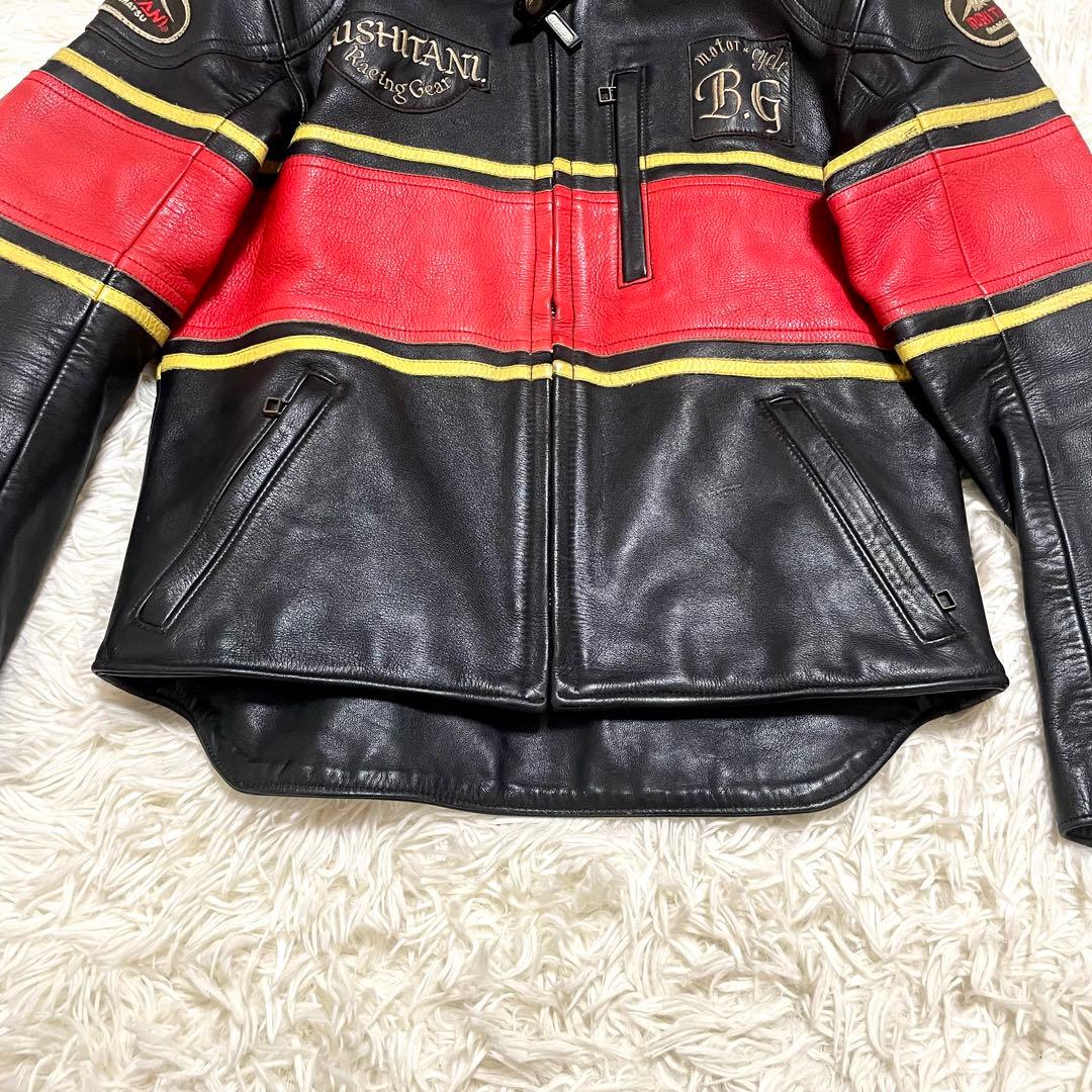 KUSHITANI クシタニ レザージャケット マルボロマン Lサイズ