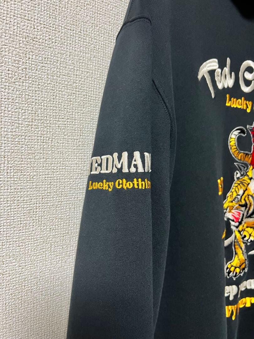 TEDMAN テッドマン刺繍　TIGER&TED アメカジ バイカー パーカー