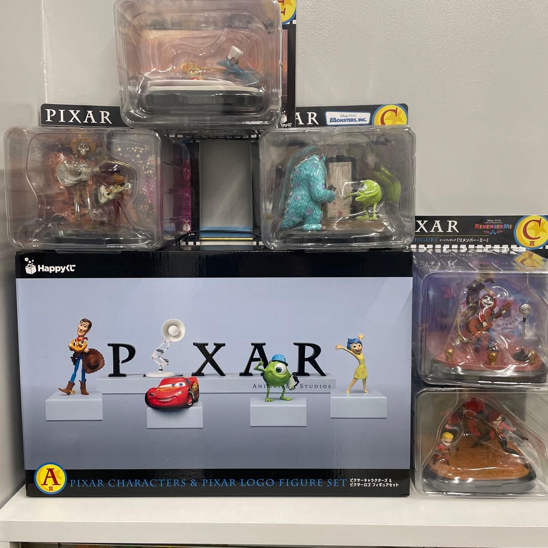 ハッピーくじ　ディズニー　ピクサー　フィギュア　まとめ売り