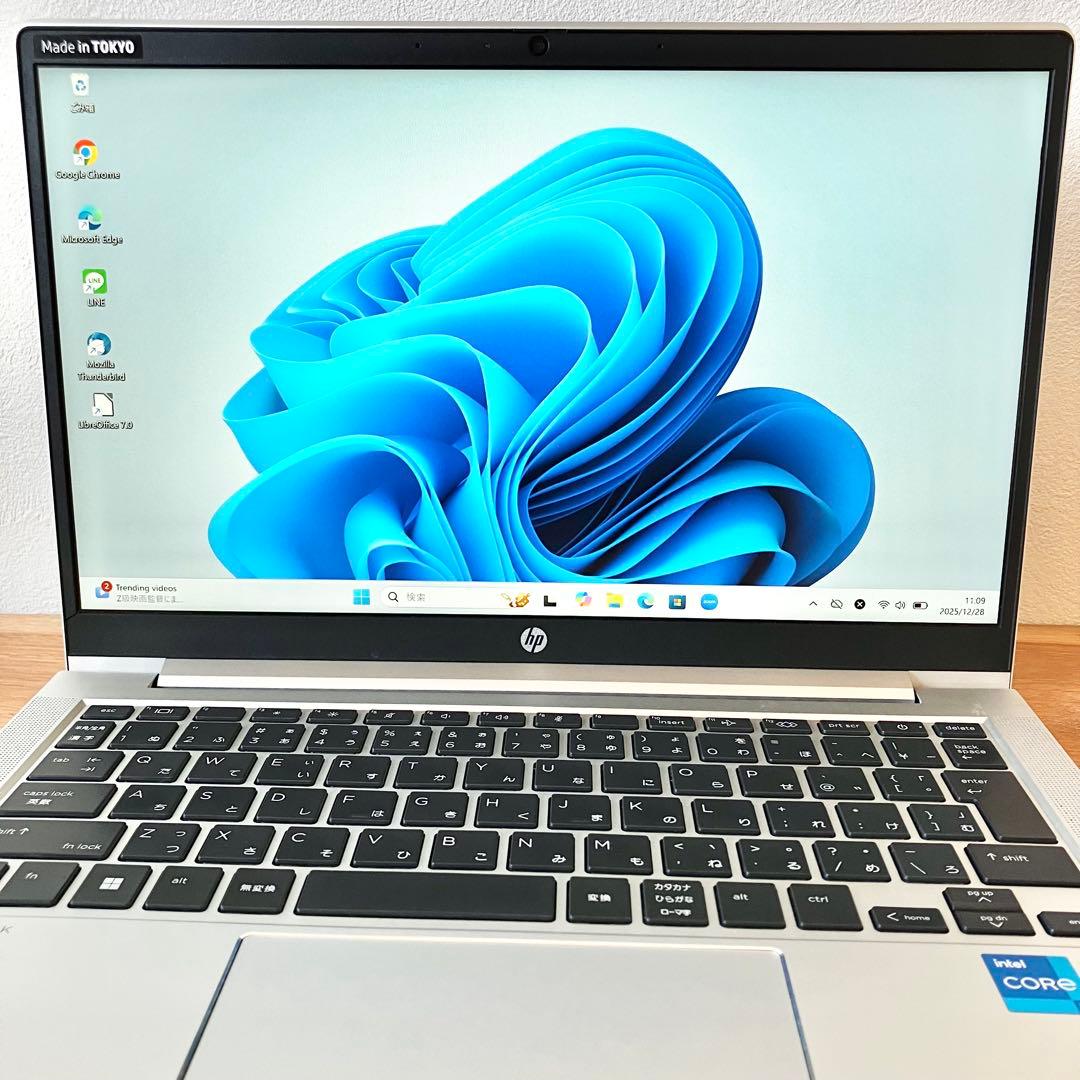 16G/SSD/HP/カメラ/オフィス付き/Windows11/ノートパソコン