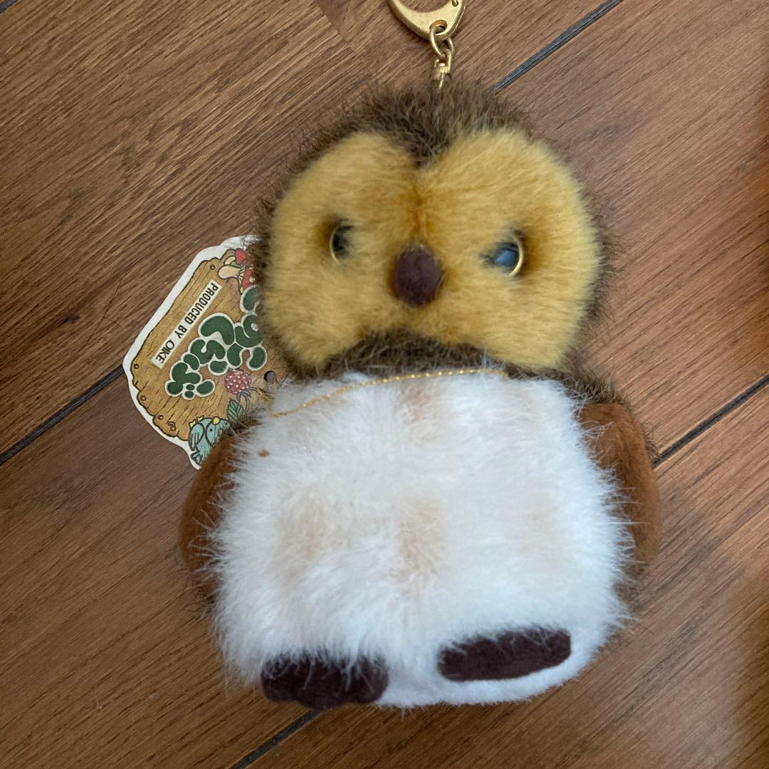 昭和レトロ　オオイケ　キーチェーン　きのこくらぶ　 マスコットキーホルダー