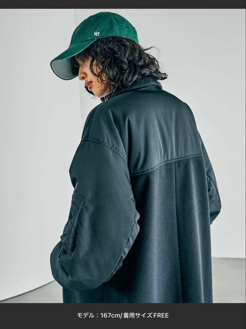 【新品・未使用品】メルトンドッキングコート　LEPSIMレプシィム