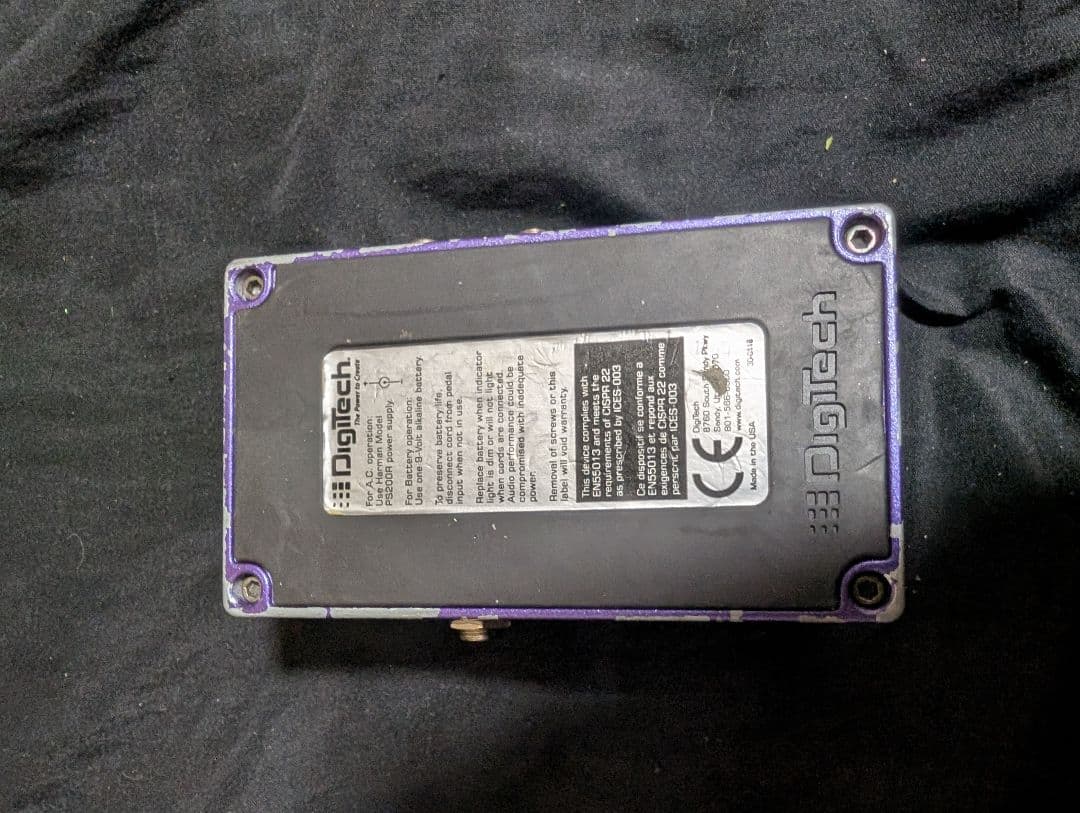 廃盤 DigiTech TURBO FLANGE STEREO FLANGER