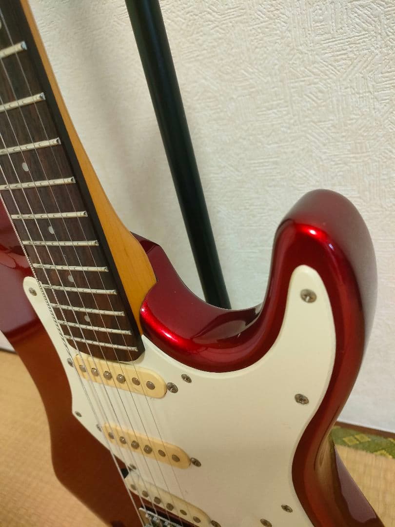 AriaPro II Fullerton エレキギター レッド アリアプロ2