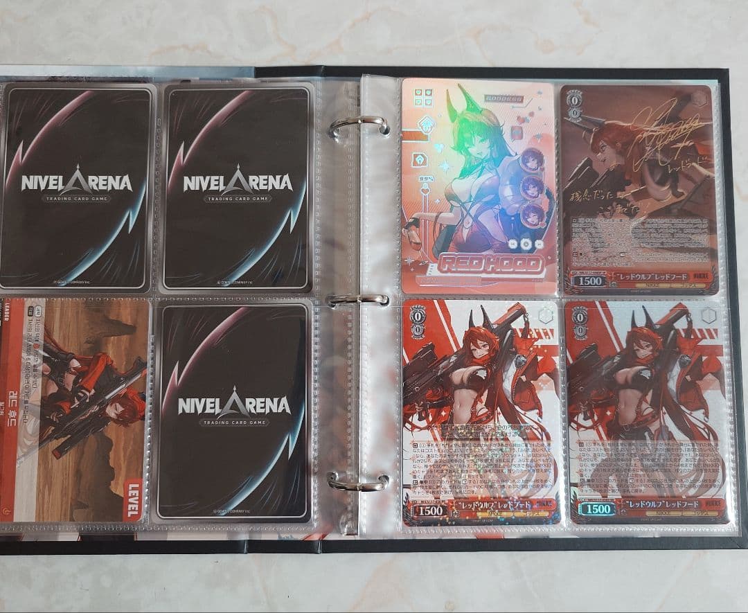 勝利の女神 nikke レッドフード 50種50枚