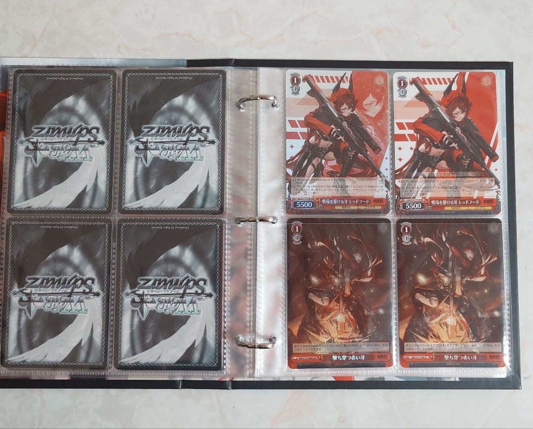 勝利の女神 nikke レッドフード 50種50枚