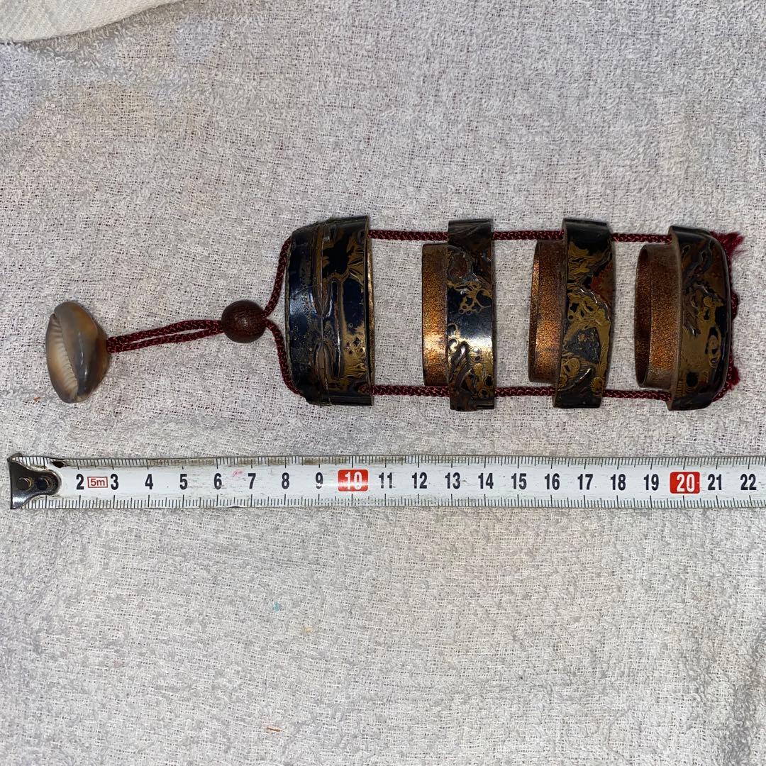 A-4 印籠　提物　金蒔絵　漆芸　漆器　古道具　アンティーク雑貨　美術品　工芸品