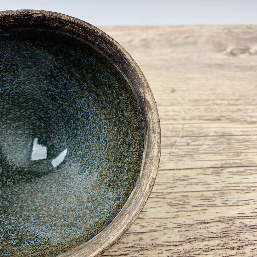 中国古美術・旧蔵の磁器・建窯包銀口筆洗・置物・曜変天目・茶碗・文房具・賞物・雑貨