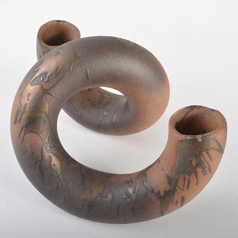 モダン フラワーベース 花瓶 花器 置物 インテリア　N　R6921