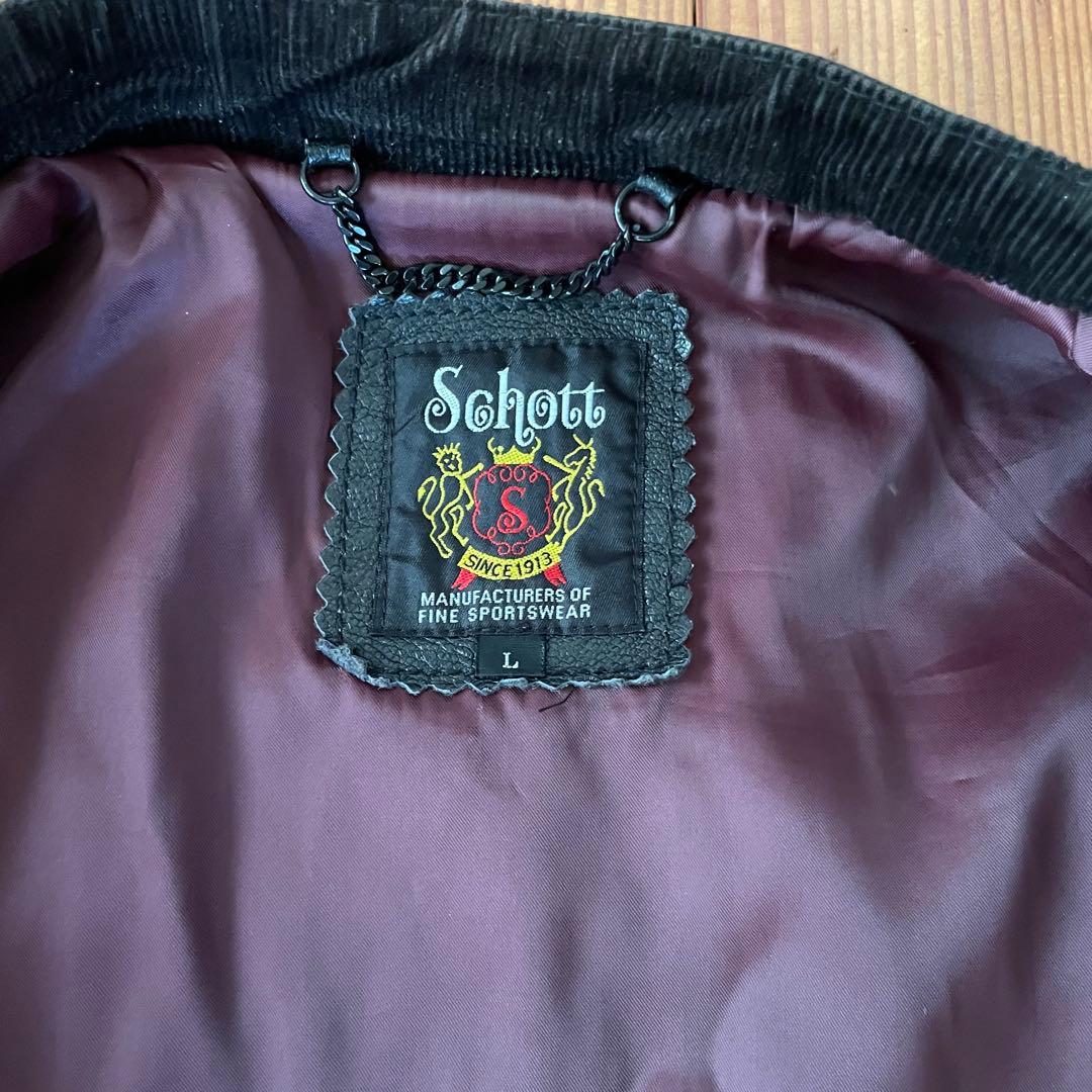 【最終価格】schott ショット　シングルライダース　レザージャケット