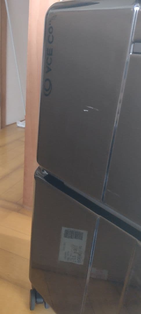 スーツケース ACEＬサイズ フロントオープン エキスパンド機能 78/91Ｌ