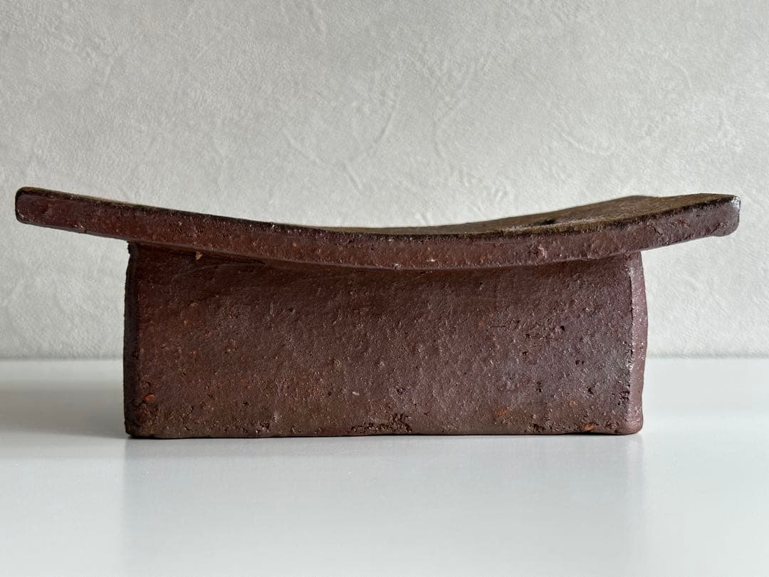 藤原建 備前 灰皿