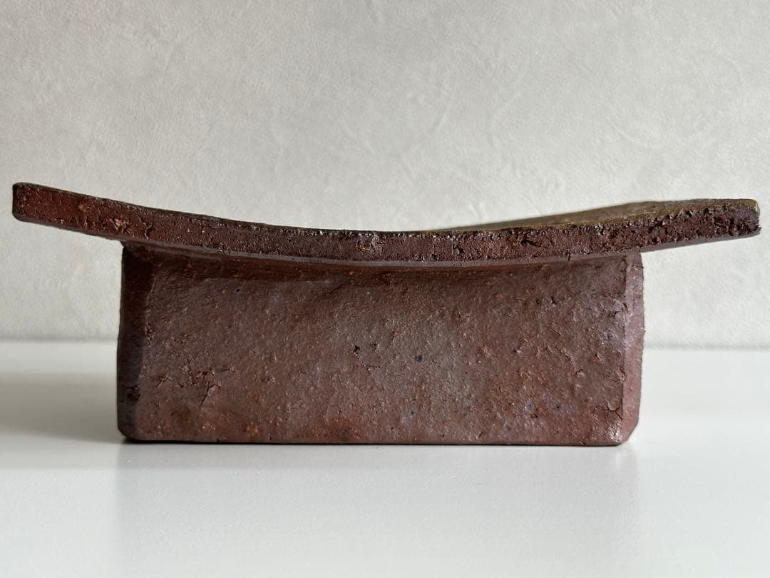 藤原建 備前 灰皿