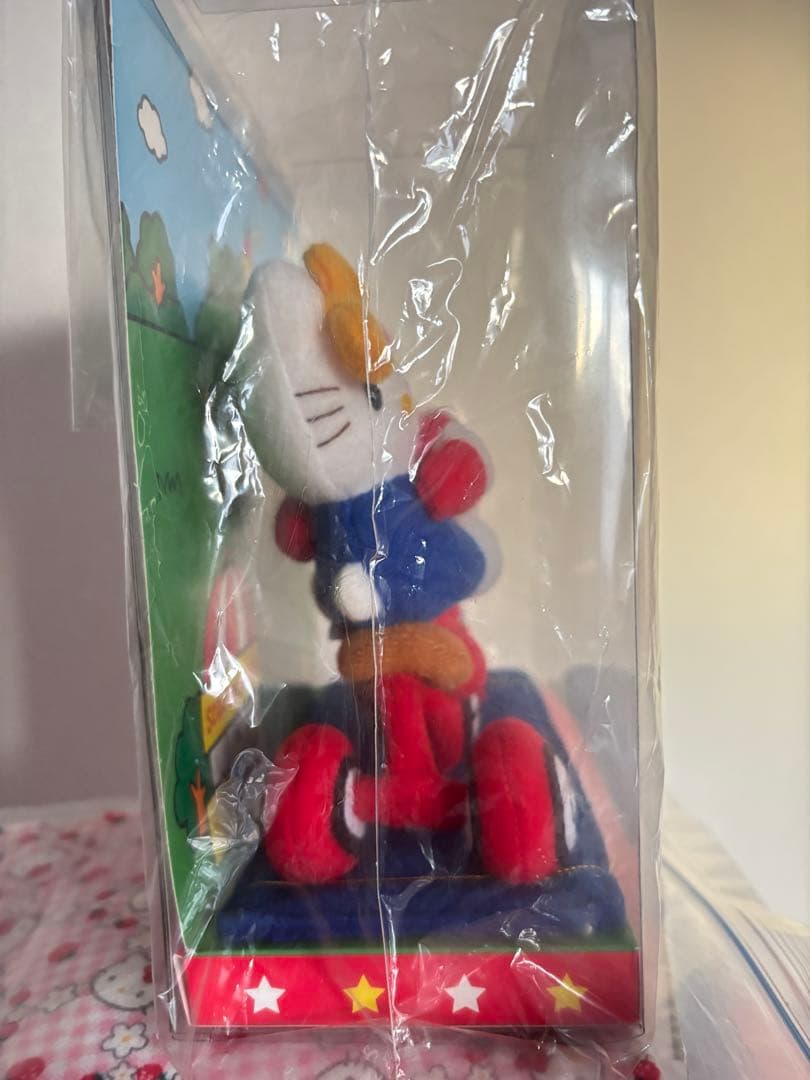 ハローキティ 当時物 ぬいぐるみ 自転車