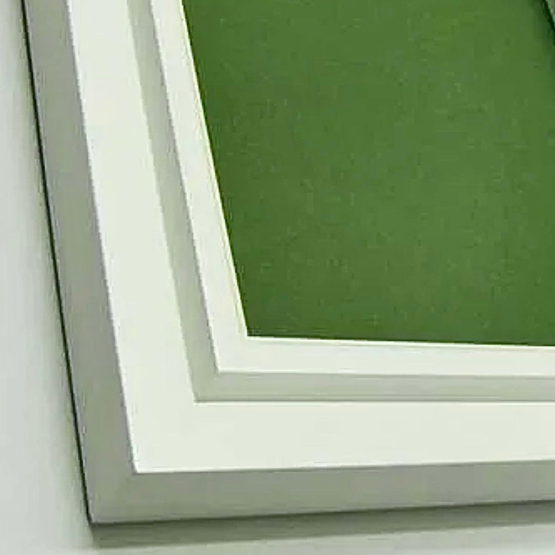 デュエット オフホワイト F8号 油彩額縁 アクリル板仕様 Arte Mondo