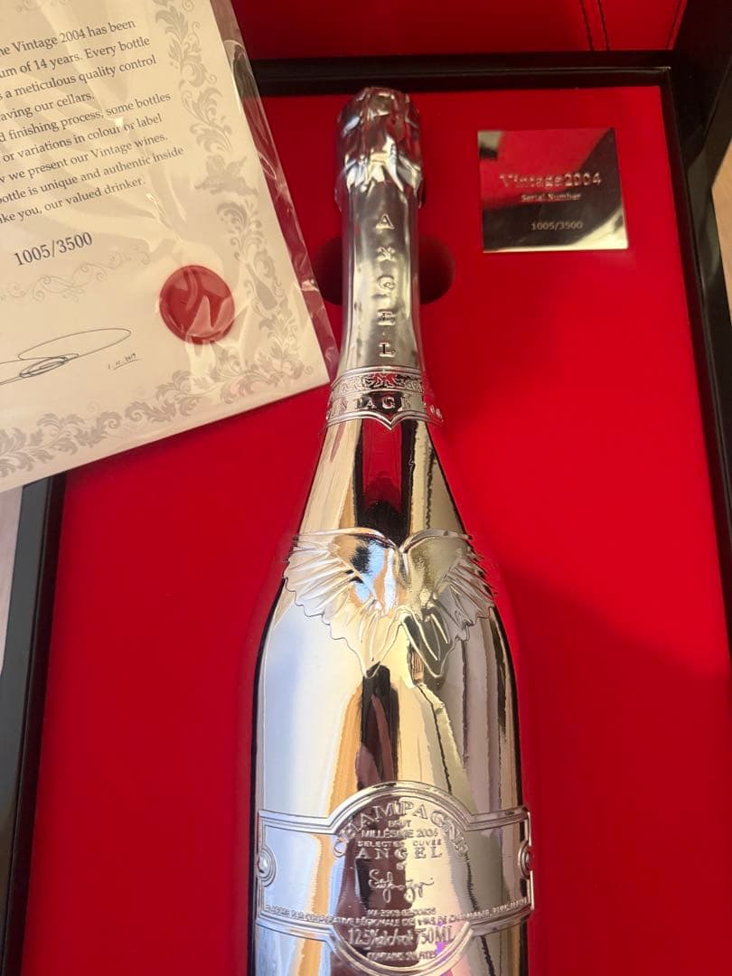ANGEL CHAMPAGNE Brut Vintage 2004 限定3500