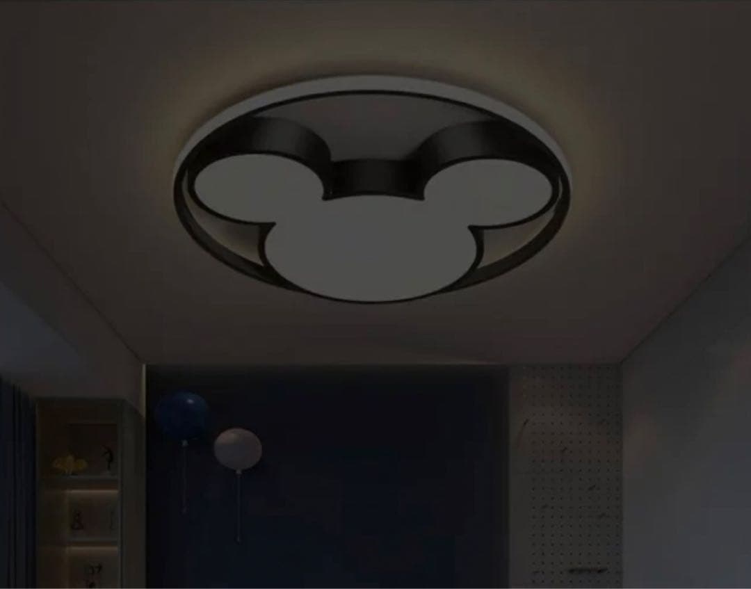 ☆未使用☆ LED シーリングライト　ミッキーマウス　ピンク