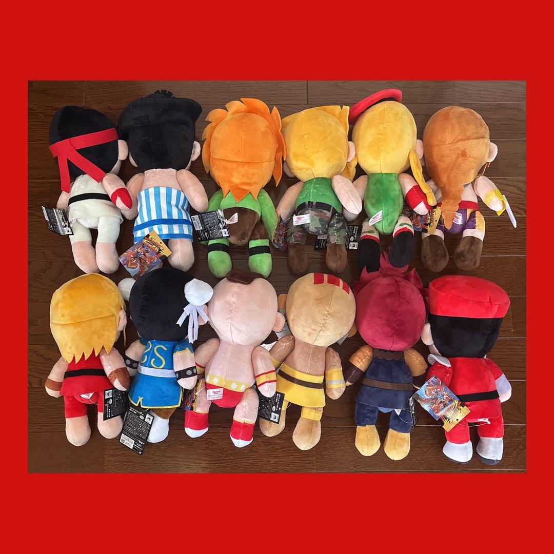 新品未使用タグ付き ストリートファイターII ぬいぐるみ