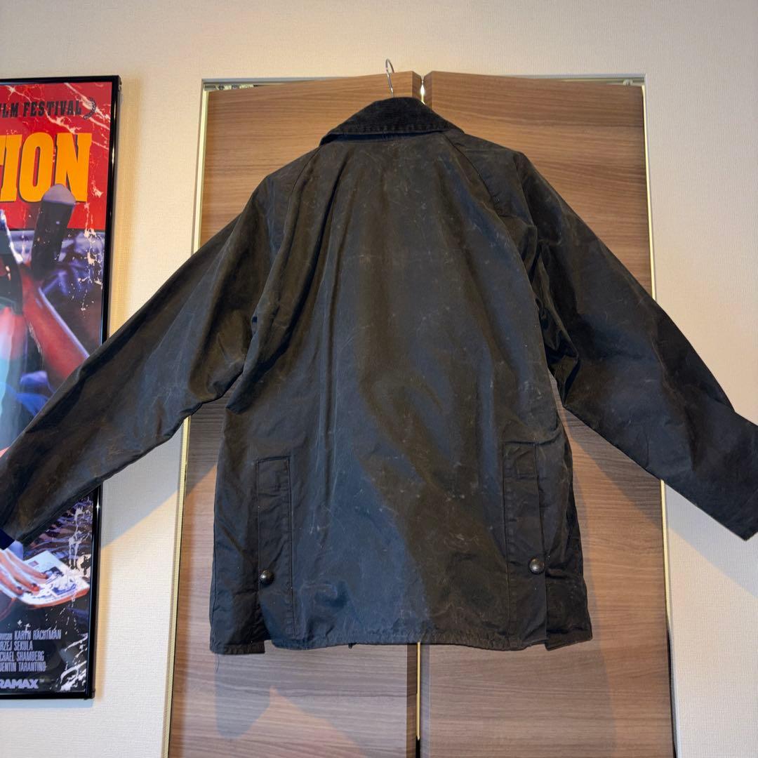 Barbour Bedale ダークグリーンジャケット インナーファー付き