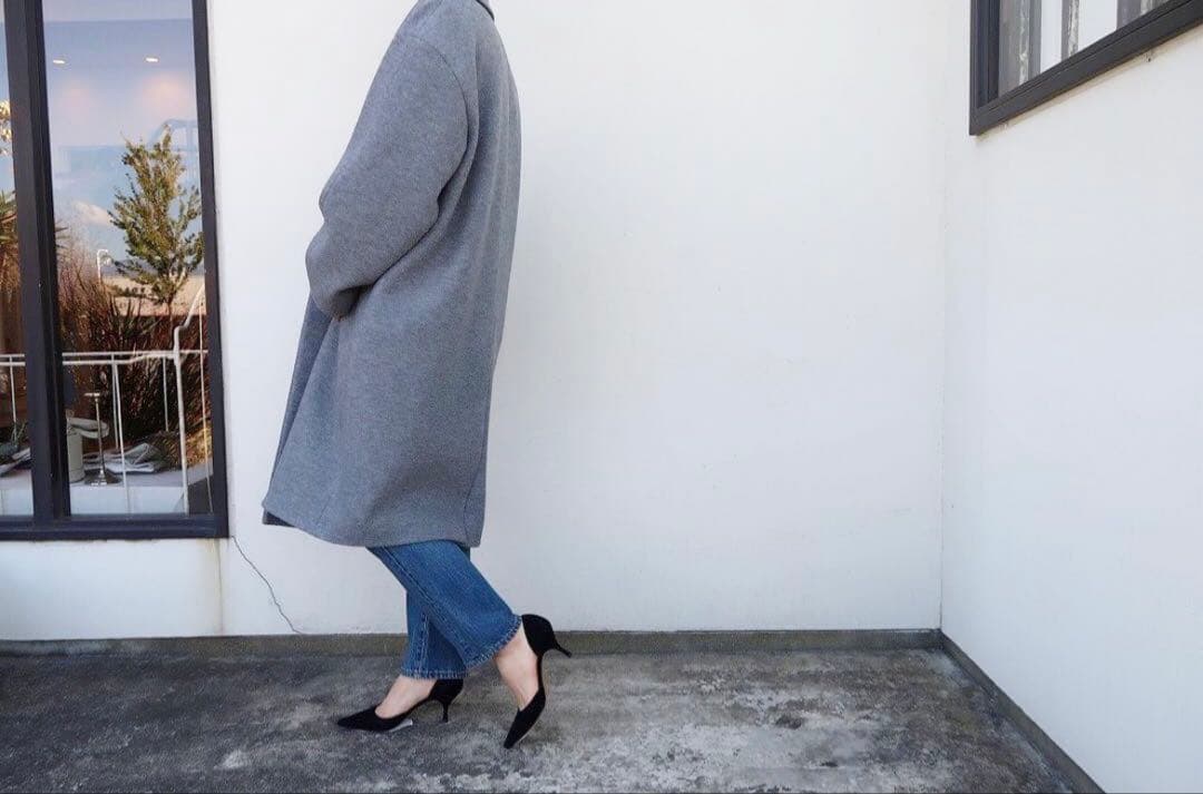 21AW✨エイトン SUPER140 BOUMOU メルトン チェスターコート