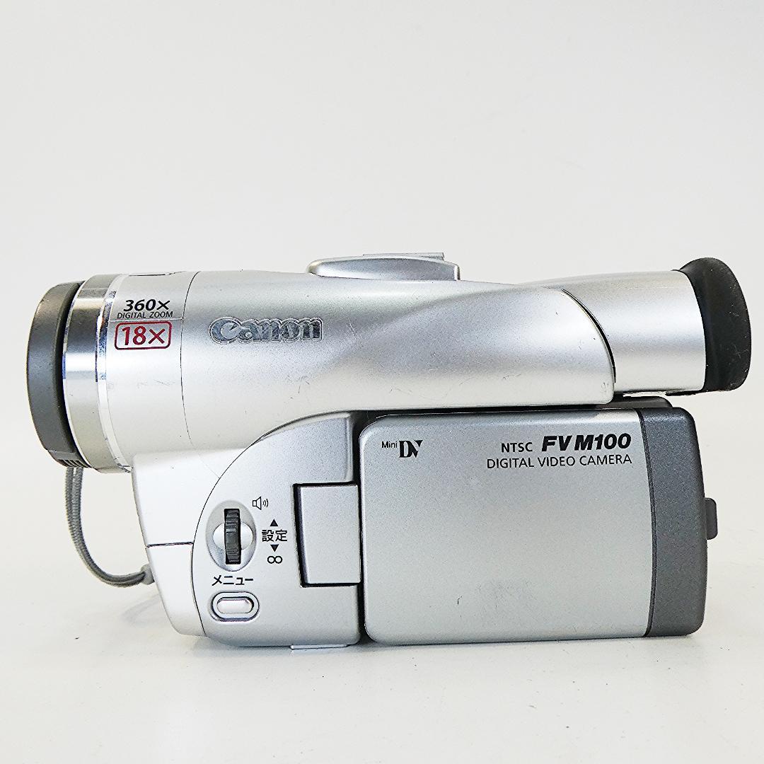 動作良好 キャノン DM-FV M100 MiniDVビデオカメラDVD化に最適