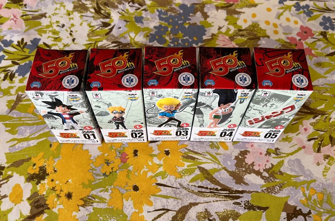 d*g様 【未開封品】ジャンプ50周年ワールドコレクタブルフィギュアvol.1