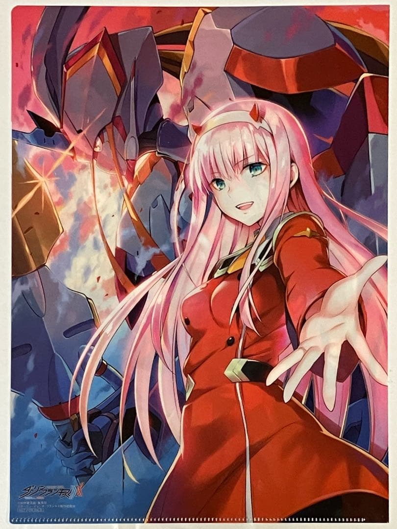 A4クリアファイル 矢吹健太朗　ダリフラ　ダーリンインザフランキス　特典