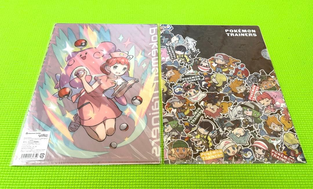 【絶版】　ポケモン　クリアファイル　N　ダイゴ　ヒカリ　ハルカ　さいとうなおき
